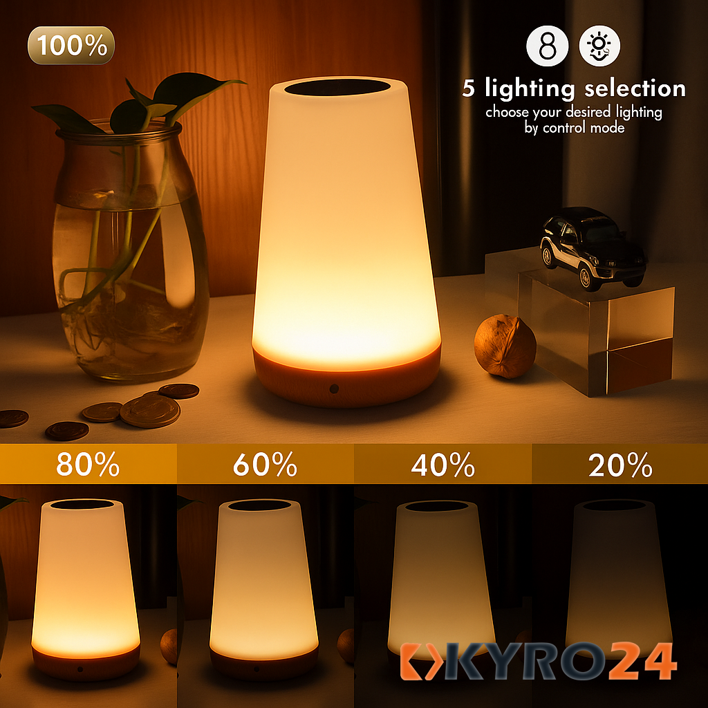 AuraGlow Orb - RGB Color-Changing Mood Light