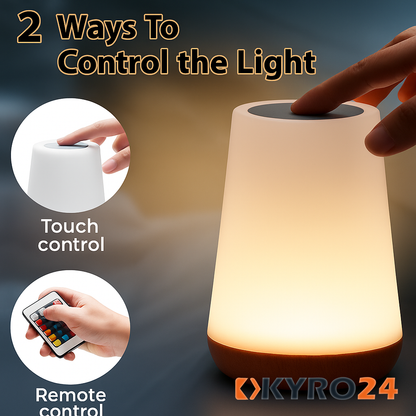 AuraGlow Orb - RGB Color-Changing Mood Light