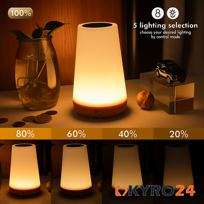 AuraGlow Orb - RGB Color-Changing Mood Light