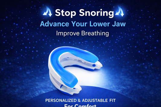 Adjustable Anti-Snoring Mouthpiece for Improved Sleep Quality