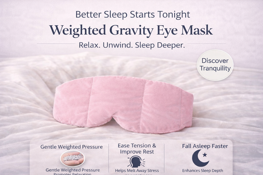 Gravity Eye Mask – Deep Relaxation for Better Sleep