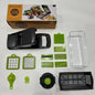 Multi-functional vegetable cutter, kitchen cutter, grater, and shredder set, vegetable chopper